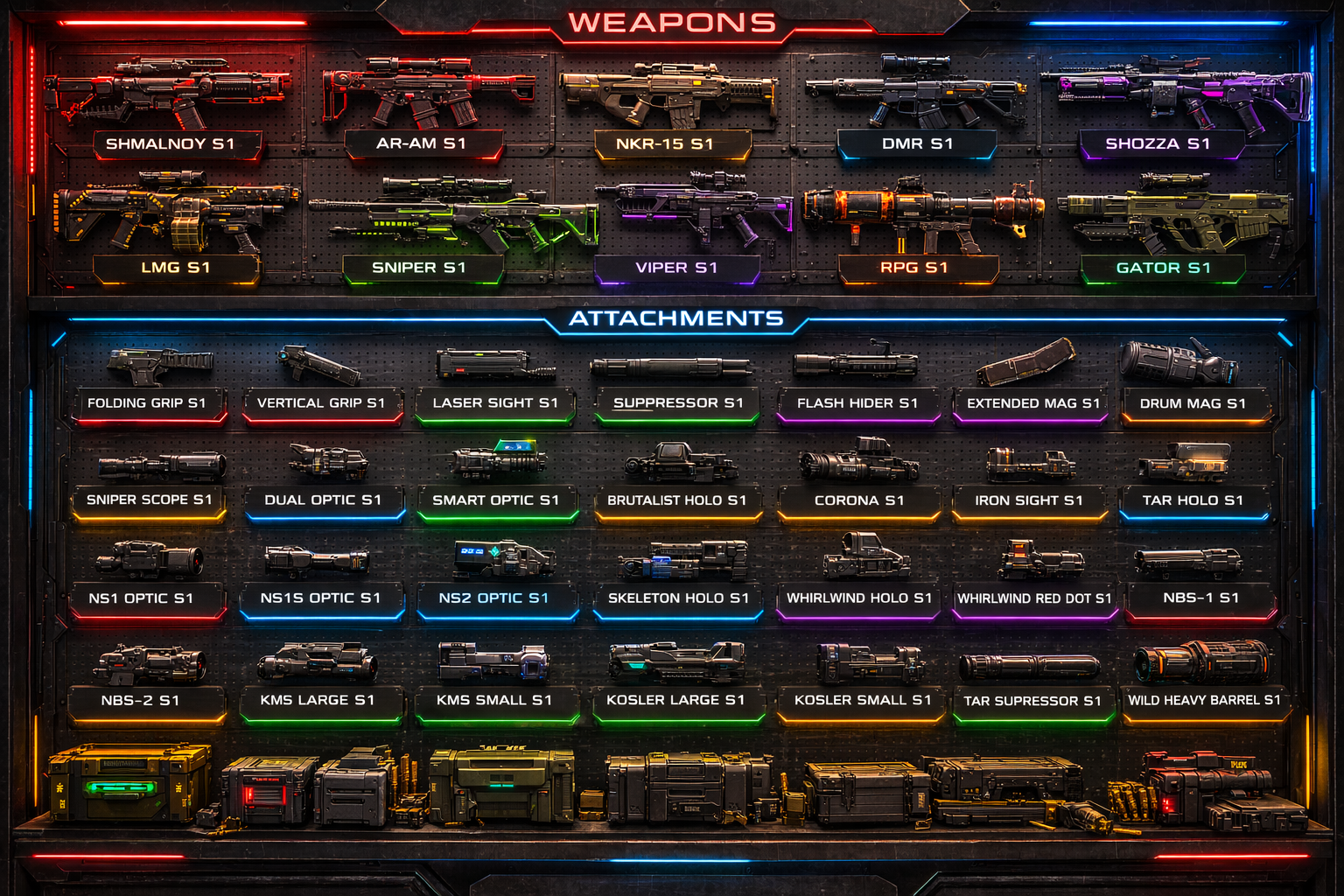 Weapon wall image